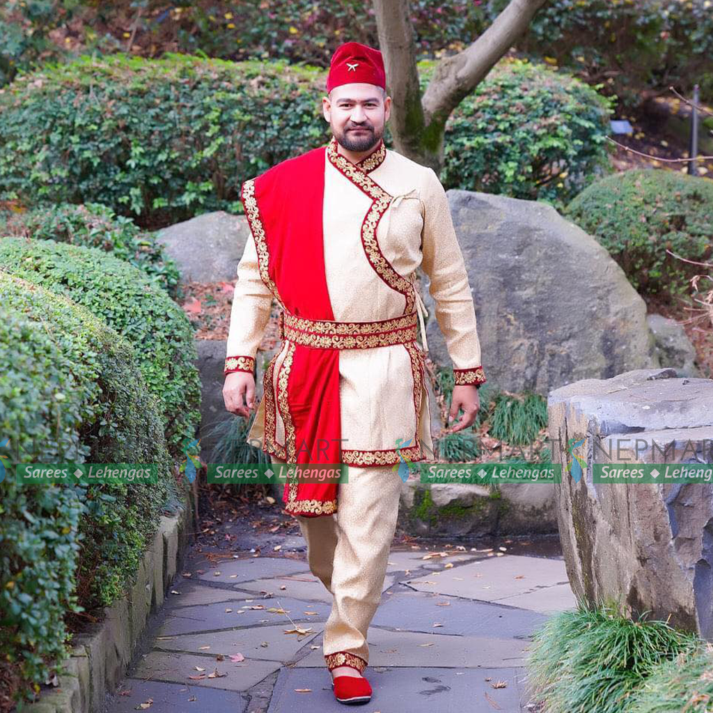 Male Wedding Dress in Nepal