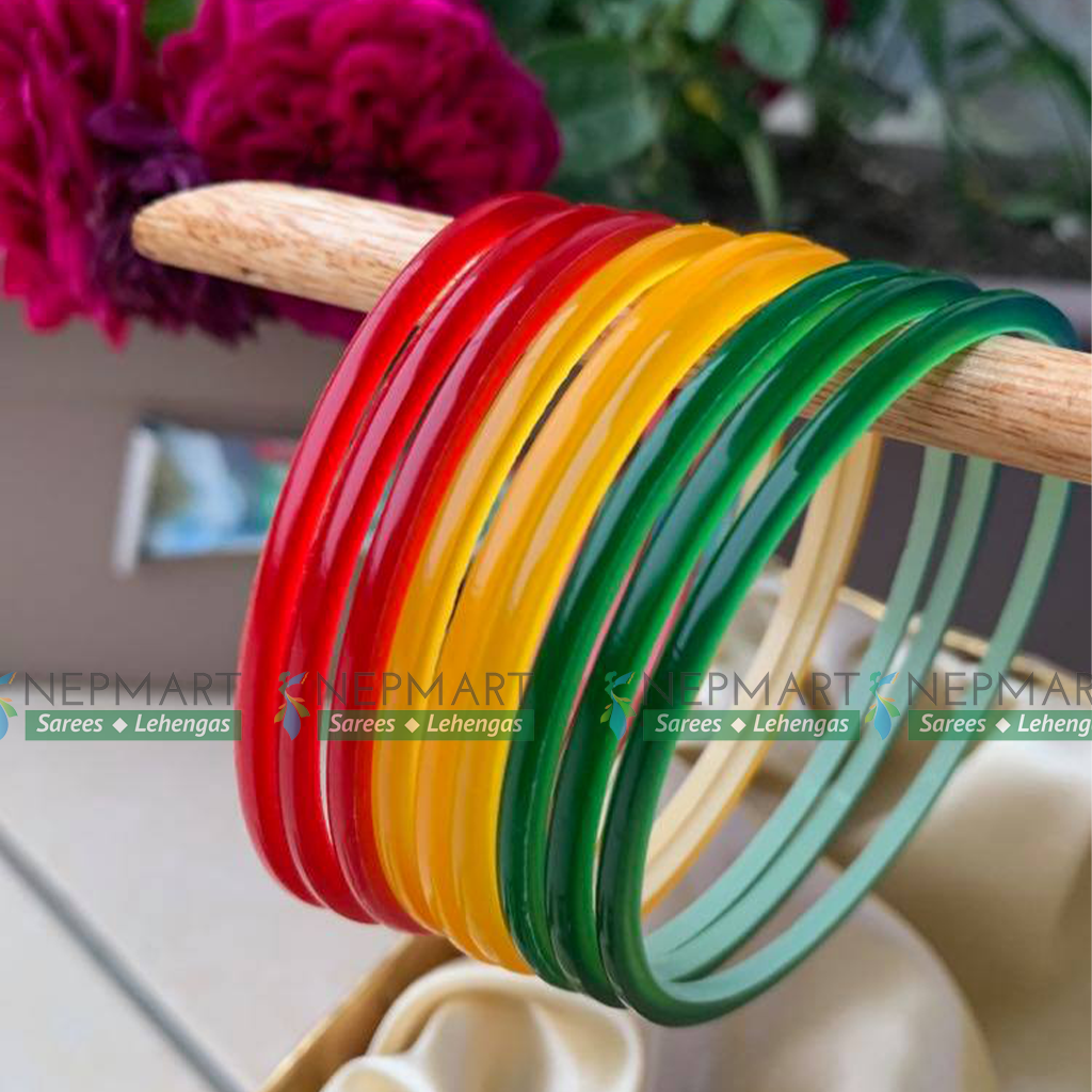 Latest plastic bangles on sale design