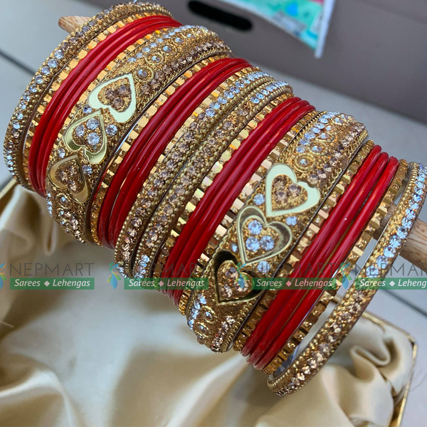 Love Design Bangle Chura Set